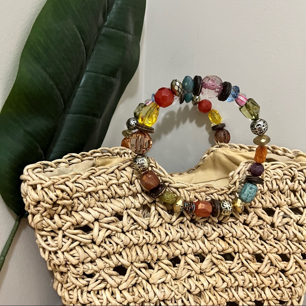 Cappelli Wicker Handbag
